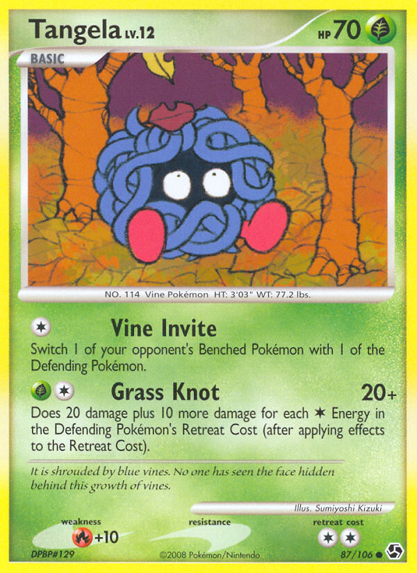 Tangela (87/106) [Diamond & Pearl: Great Encounters] | Mindsight Gaming