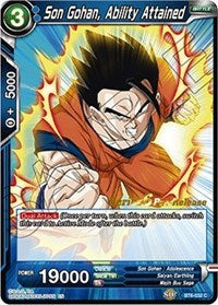 Son Gohan, Ability Attained (Destroyer Kings) [BT6-032_PR] | Mindsight Gaming