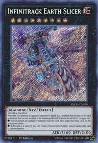 Infinitrack Earth Slicer [INCH-EN009] Secret Rare | Mindsight Gaming