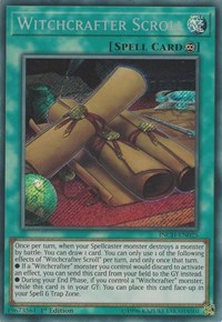 Witchcrafter Scroll [INCH-EN025] Secret Rare | Mindsight Gaming