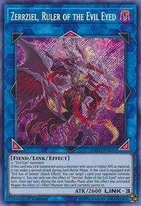 Zerrziel, Ruler of the Evil Eyed [INCH-EN031] Secret Rare | Mindsight Gaming