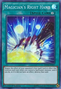 Magician's Right Hand [INCH-EN057] Super Rare | Mindsight Gaming