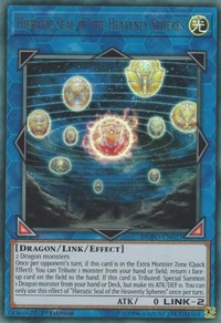 Hieratic Seal of the Heavenly Spheres [DUPO-EN027] Ultra Rare | Mindsight Gaming