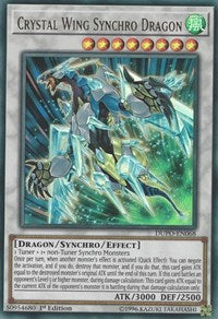 Crystal Wing Synchro Dragon [DUPO-EN068] Ultra Rare | Mindsight Gaming