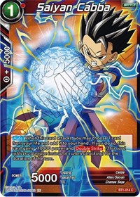 Saiyan Cabba (Alternate Art) [BT1-014] | Mindsight Gaming