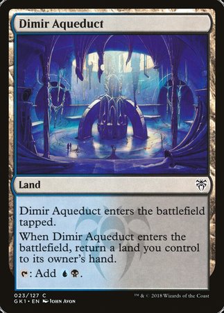 Dimir Aqueduct [GRN Guild Kit] | Mindsight Gaming