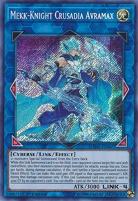 Mekk-Knight Crusadia Avramax [DANE-EN047] Secret Rare | Mindsight Gaming