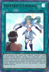 Valkyrie's Embrace [DANE-EN089] Ultra Rare | Mindsight Gaming