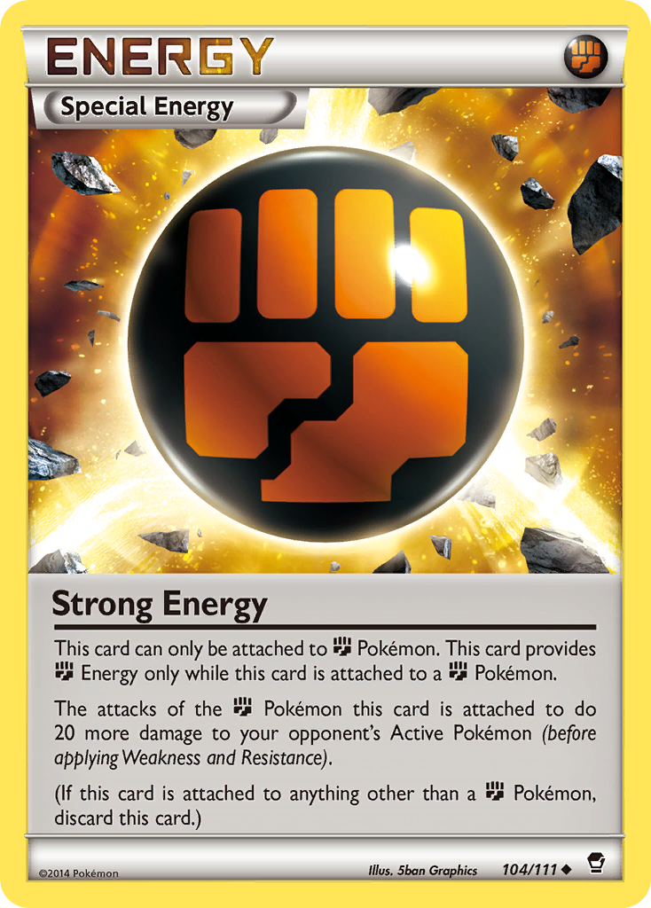 Strong Energy (104/111) [XY: Furious Fists] | Mindsight Gaming