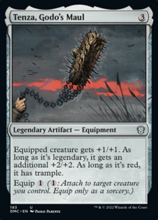 Tenza, Godo's Maul [Dominaria United Commander] | Mindsight Gaming