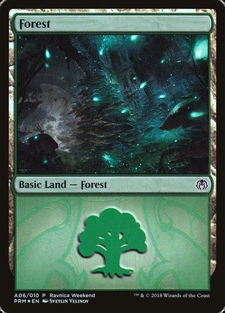 Forest - Golgari (A06) [GRN Ravnica Weekend] | Mindsight Gaming