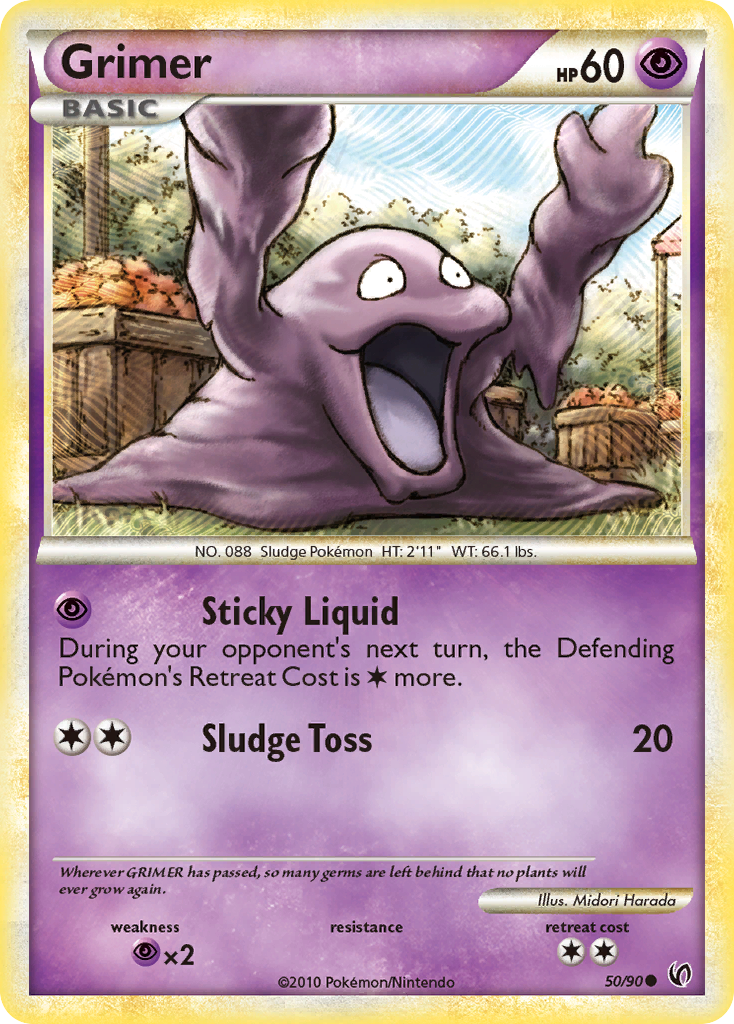 Grimer (50/90) [HeartGold & SoulSilver: Undaunted] | Mindsight Gaming