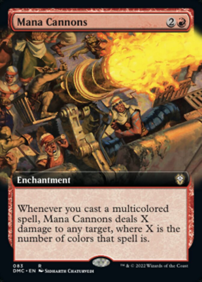 Mana Cannons (Extended Art) [Dominaria United Commander] | Mindsight Gaming