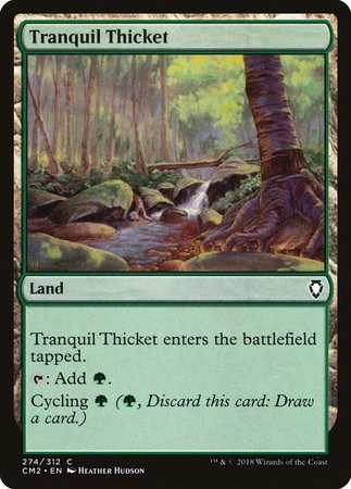 Tranquil Thicket [Commander Anthology Volume II] | Mindsight Gaming