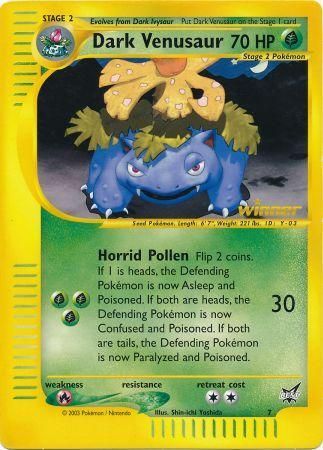 Dark Venusaur (7) (Jumbo Card) [Best of Promos] | Mindsight Gaming