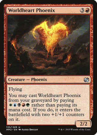 Worldheart Phoenix [Modern Masters 2015] | Mindsight Gaming