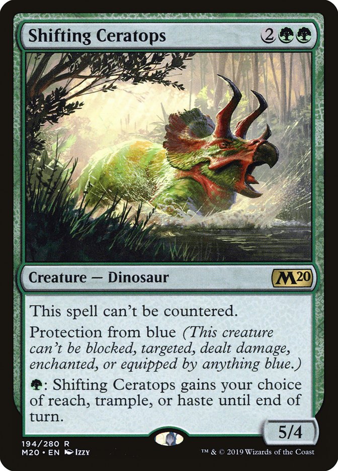 Shifting Ceratops [Core Set 2020] | Mindsight Gaming