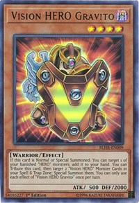 Vision HERO Gravito [BLHR-EN009] Ultra Rare | Mindsight Gaming