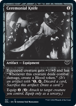 Ceremonial Knife [Innistrad: Double Feature] | Mindsight Gaming