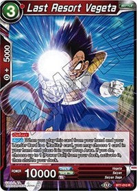 Last Resort Vegeta [BT7-010] | Mindsight Gaming