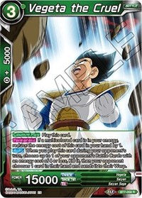 Vegeta the Cruel [BT7-058] | Mindsight Gaming