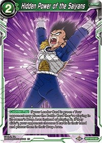 Hidden Power of the Saiyans [BT7-072] | Mindsight Gaming