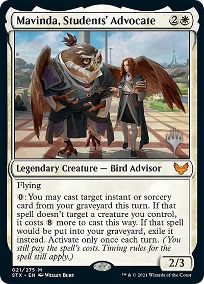 Mavinda, Students' Advocate (Promo Pack) [Strixhaven: School of Mages Promos] | Mindsight Gaming