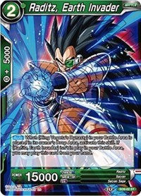 Raditz, Earth Invader [SD9-02] | Mindsight Gaming