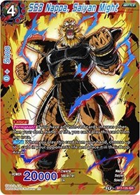 SS3 Nappa, Saiyan Might [BT7-125] | Mindsight Gaming