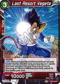 Last Resort Vegeta (Assault of the Saiyans) [BT7-010_PR] | Mindsight Gaming