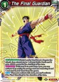 The Final Guardian (Assault of the Saiyans) [BT7-024_PR] | Mindsight Gaming