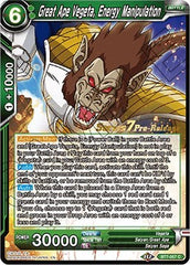 Great Ape Vegeta, Energy Manipulation (Assault of the Saiyans) [BT7-057_PR] | Mindsight Gaming