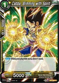 Cabba, Brimming with Spirit (Assault of the Saiyans) [BT7-082_PR] | Mindsight Gaming