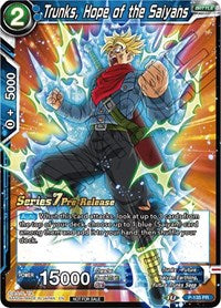 Trunks, Hope of the Saiyans (Alt Art) (Assault of the Saiyans) [P-135] | Mindsight Gaming