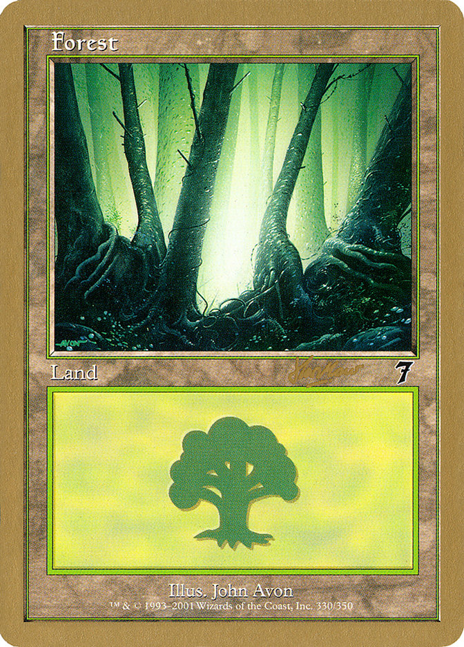 Forest (shh330) (Sim Han How) [World Championship Decks 2002] | Mindsight Gaming