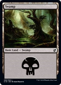 Swamp (296) [Commander 2019] | Mindsight Gaming