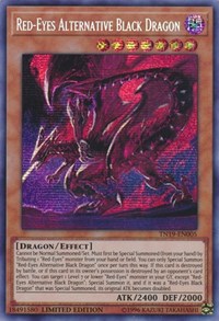 Red-Eyes Alternative Black Dragon [TN19-EN005] Prismatic Secret Rare | Mindsight Gaming