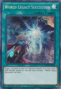 World Legacy Succession [MP19-EN038] Prismatic Secret Rare | Mindsight Gaming