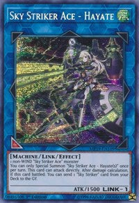 Sky Striker Ace - Hayate [MP19-EN109] Prismatic Secret Rare | Mindsight Gaming