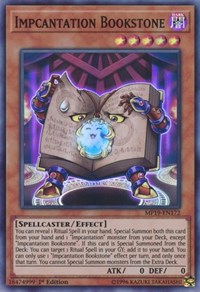 Impcantation Bookstone [MP19-EN172] Super Rare | Mindsight Gaming