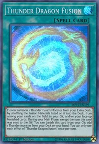 Thunder Dragon Fusion [MP19-EN199] Super Rare | Mindsight Gaming