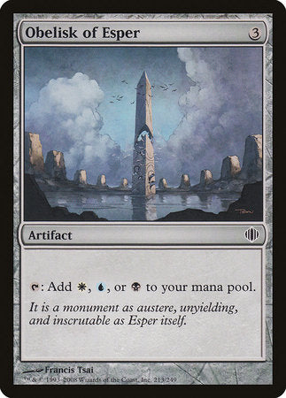 Obelisk of Esper [Shards of Alara] | Mindsight Gaming