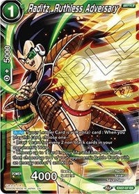 Raditz, Ruthless Adversary [EX07-07] | Mindsight Gaming