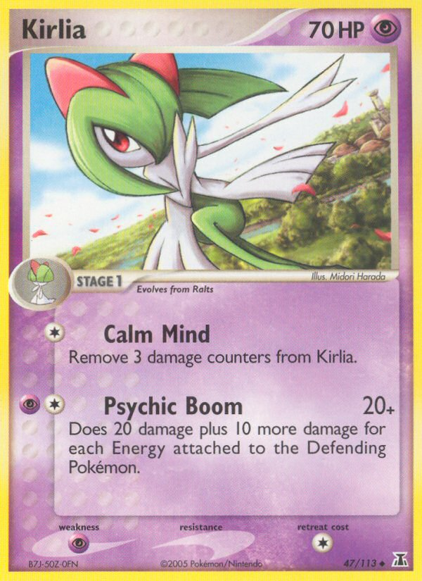 Kirlia (47/113) [EX: Delta Species] | Mindsight Gaming