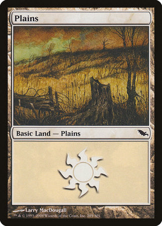 Plains (285) [Shadowmoor] | Mindsight Gaming