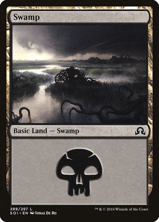 Swamp (289) [Shadows over Innistrad] | Mindsight Gaming