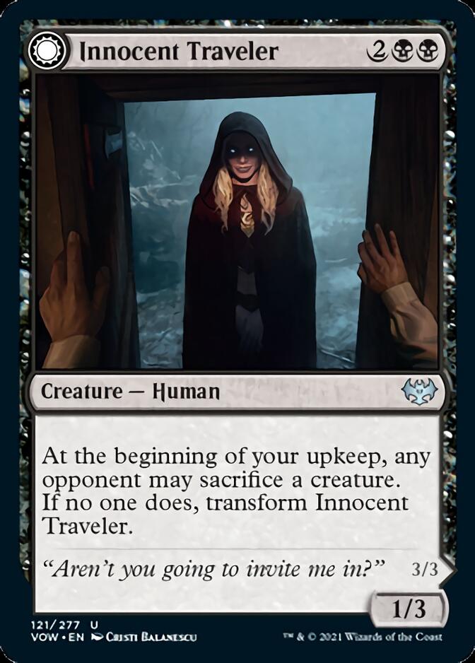 Innocent Traveler // Malicious Invader [Innistrad: Crimson Vow] | Mindsight Gaming