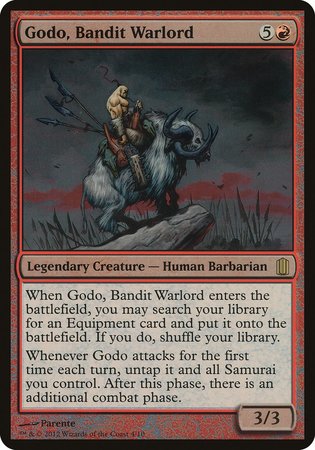 Godo, Bandit Warlord (Commander's Arsenal) [Commander's Arsenal Oversized] | Mindsight Gaming