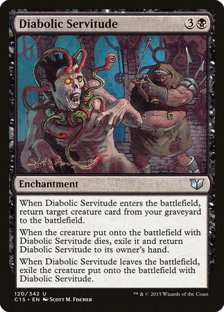 Diabolic Servitude [Commander 2015] | Mindsight Gaming