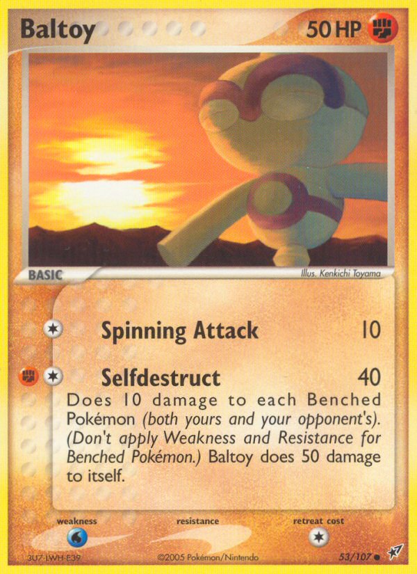 Baltoy (53/107) [EX: Deoxys] | Mindsight Gaming